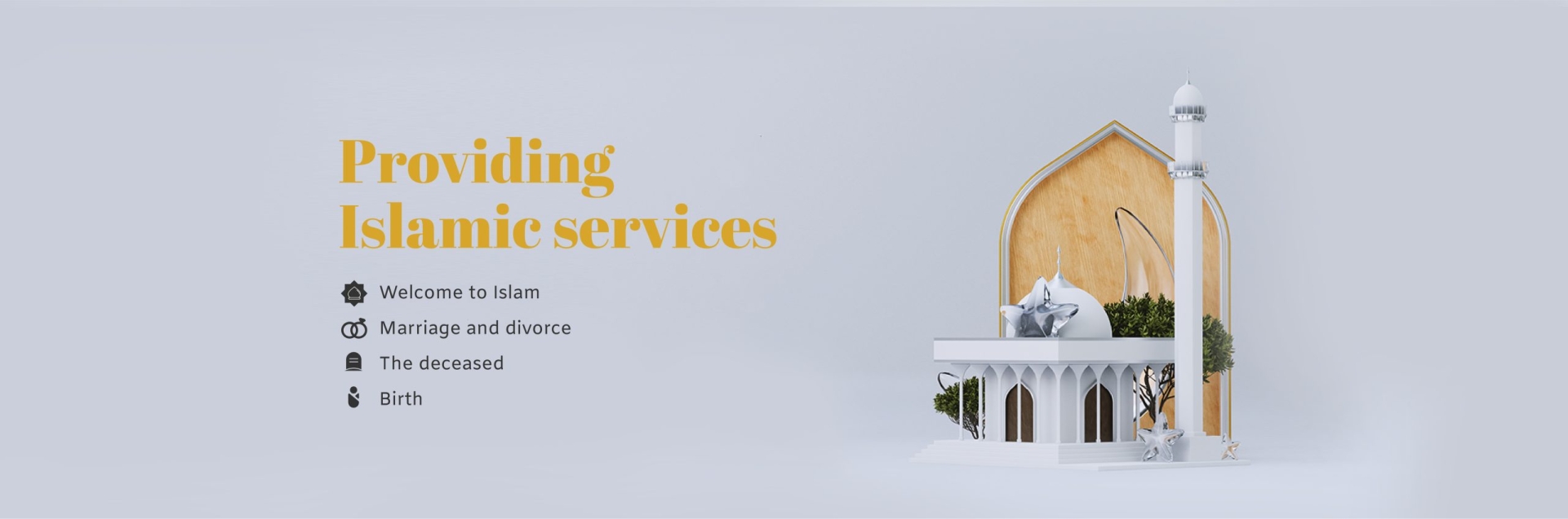 Providing Islamic services in Bucharest
